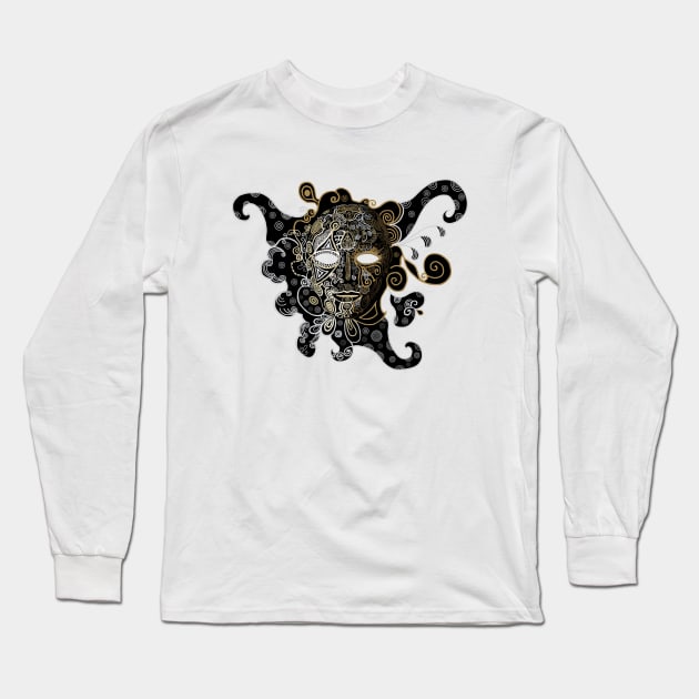 Mask Long Sleeve T-Shirt by AYar